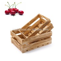 high quality wooden crate storage box wooden beer caddy