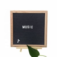 10*10inch letter board custom size and logo decoration gift felt letter board