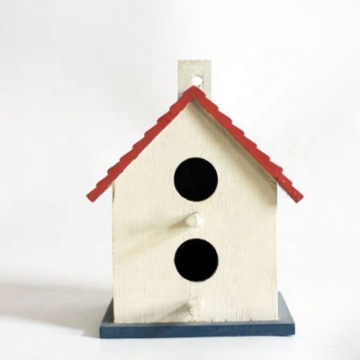 Cheap Price Garden Small Bird House Outdoor Wood Bird House Model Bird Cage Wood for Sale