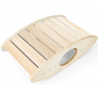 Custom wooden balance rocker for kids