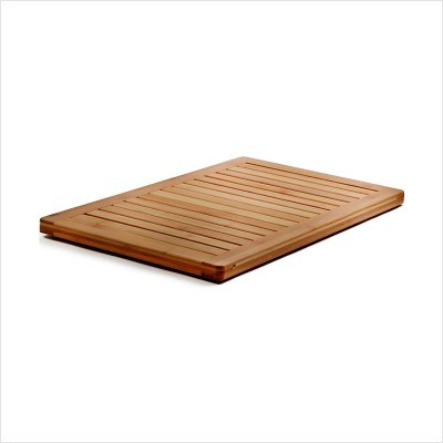 Bamboo Non-Slip Shower Floor Mat for Spa and Bathroom