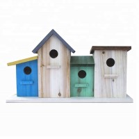 Custom wholesale cheap bird houses wooden bird house