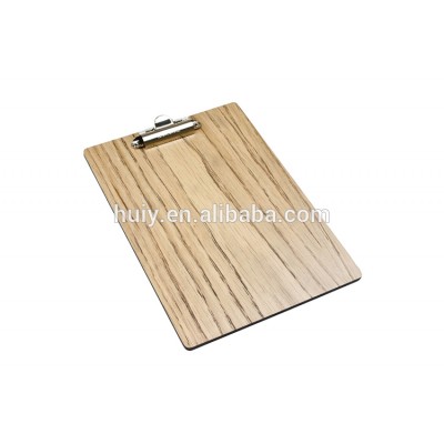 Restaurant A4 clipboard Rustic paulownia wood clipboard