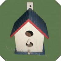 Chinese  Cheap Price Garden Small Bird House Outdoor Wood Bird House Model Bird Cage Wood for Sale