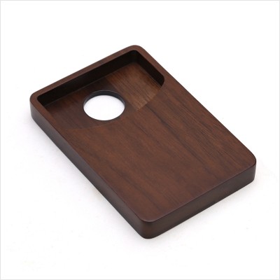 New Design Classic Unique Custom Walnut Wooden Business Name Card Holder